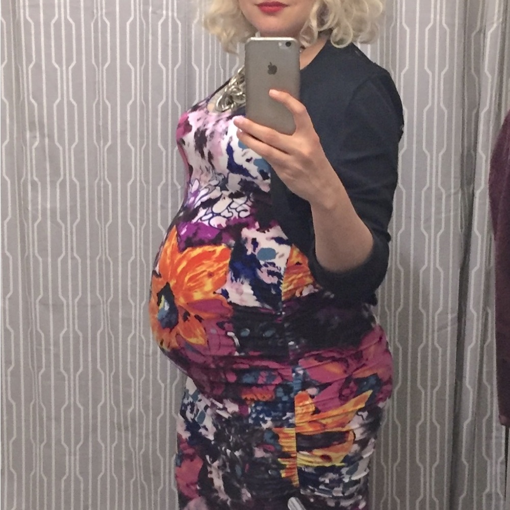 Abi Ferrin Maternity Dress
